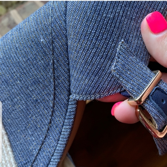 Denim Wedge Antonio's Melani Lauralyn  Size 7 - Picture 9 of 11